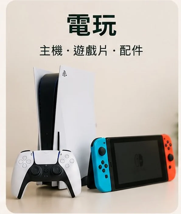 電玩 — 主機・遊戲片・配件